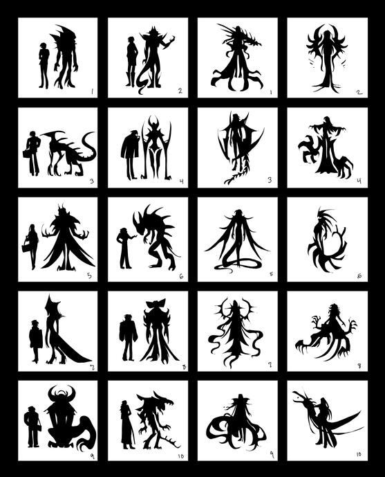 silhouettes silhouettes